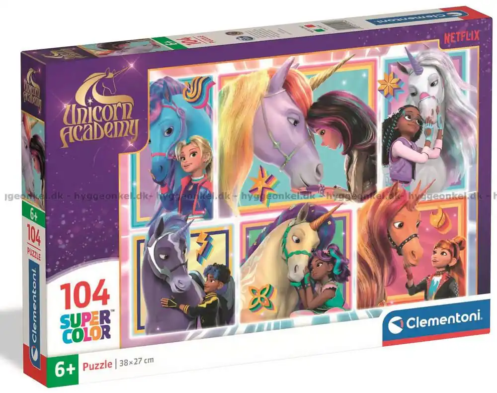 Kampanjpris - Unicorn Academy Magiska vänner, 104 bitar