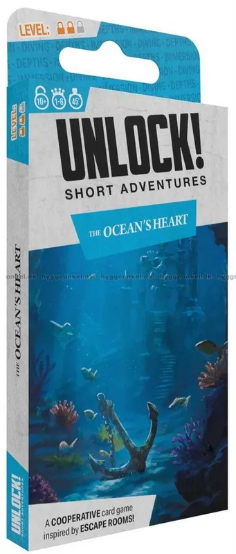 Få kvar i lager | Unlock! Short Adventures 12 - The Ocean‘s Heart