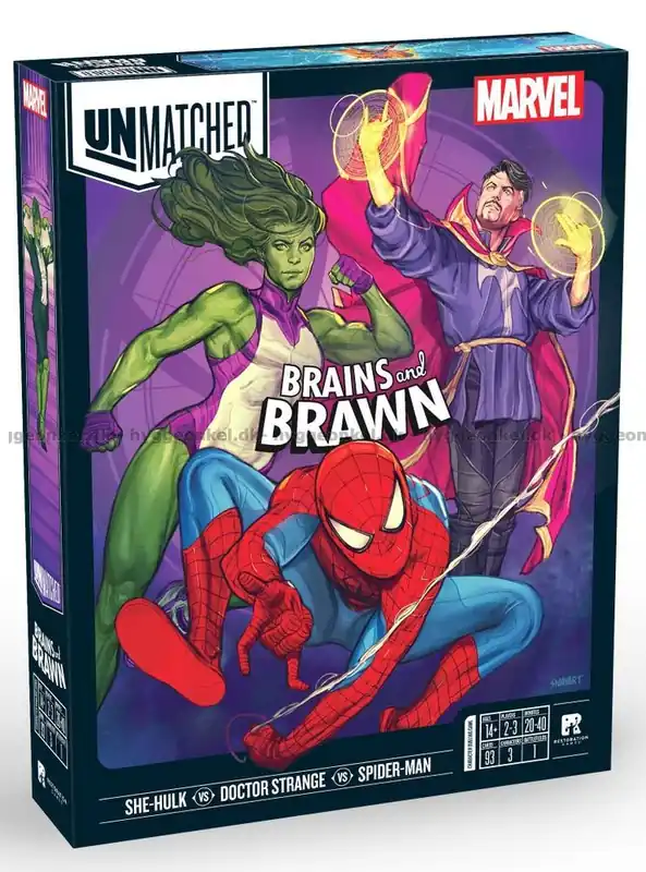 Unmatched Marvel - Brains and Brawn | Bra pris just nu