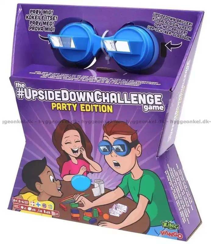 Upside Down Challenge Party - Få kvar i lager