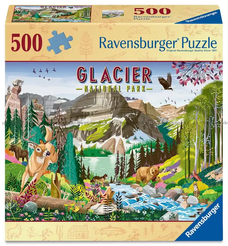 USA Glacier National Park, 500 bitar | Handla online