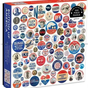 USA Politiska kampanjer, 500 bitar - Toppkvalitet