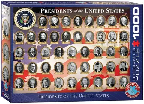 USA Presidenter, 1000 bitar | Kampanjpris