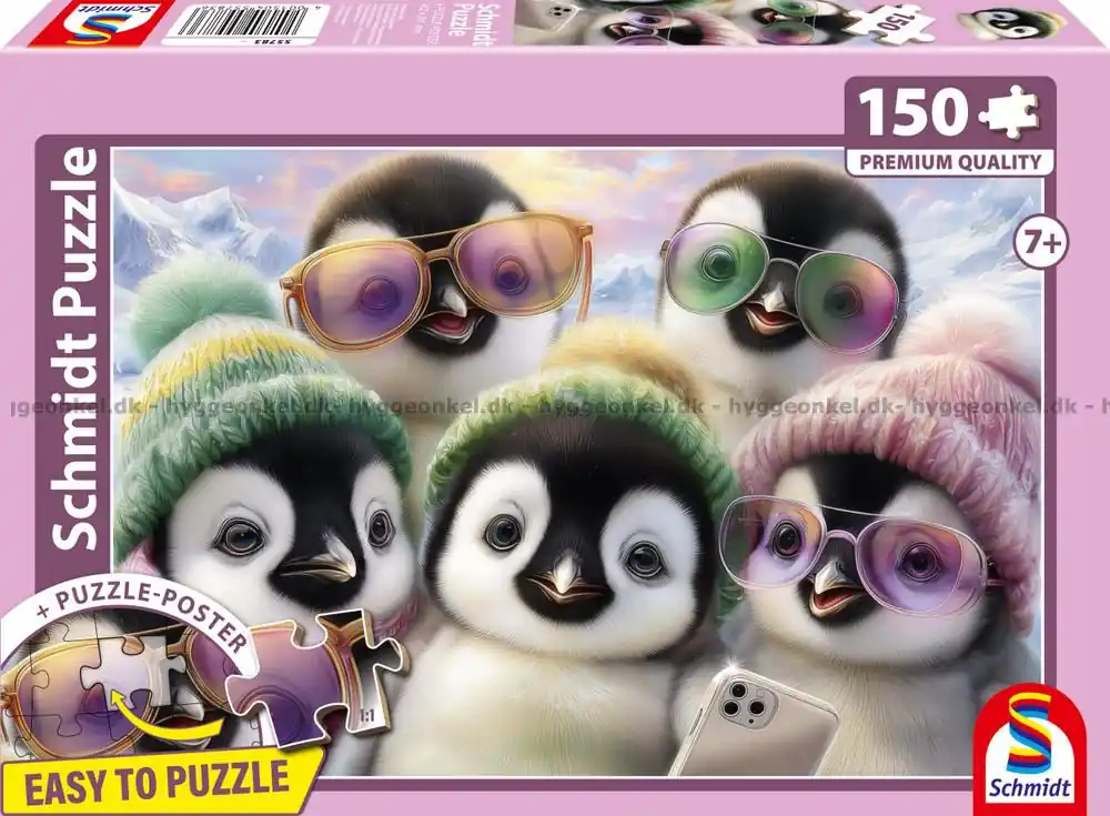 Vinterklar pingvinflock, 150 bitar | Sista chansen