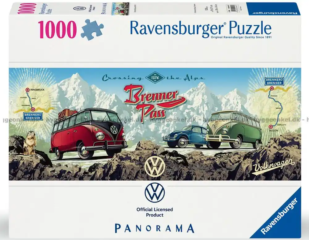 VW Brennerpasset - Panorama, 1000 bitar | Favorit