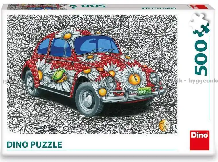 VW Den målada bubbla, 500 bitar - Nästan slut