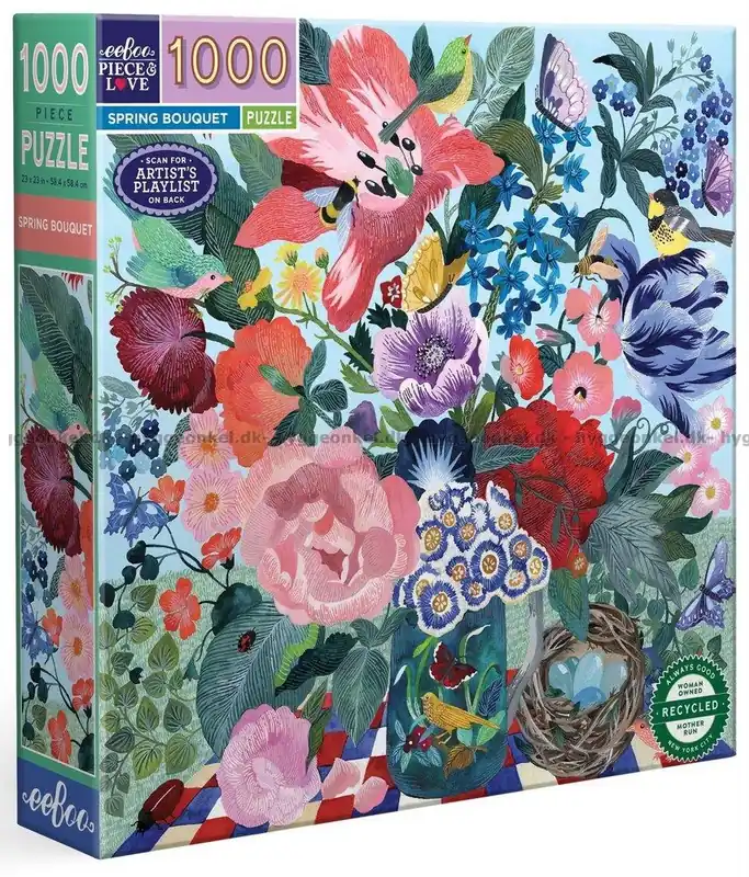 Vårens blombukett, 1000 bitar - Handla nu