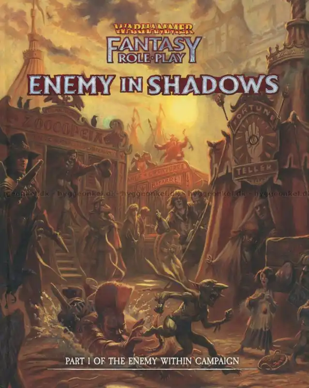 Warhammer Fantasy Roleplay Enemy in Shadows Vol 1 - Nedsatt pris