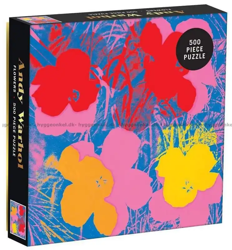 Passa på | Warhol Blommor, 500 bitar