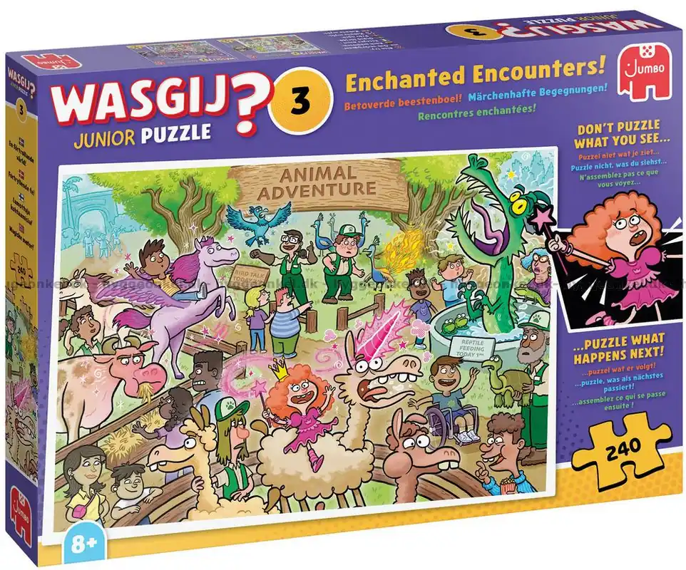 Toppsäljare | Wasgij Junior 3 - En fortrollande wärld!, 240 bitar