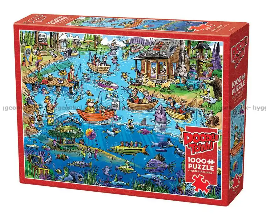 Whamond Fisketuren, 1000 bitar - Specialpris