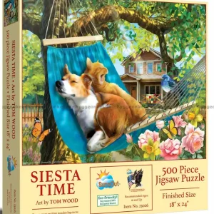 Nästan slut - Wood Siesta i solen, 500 bitar