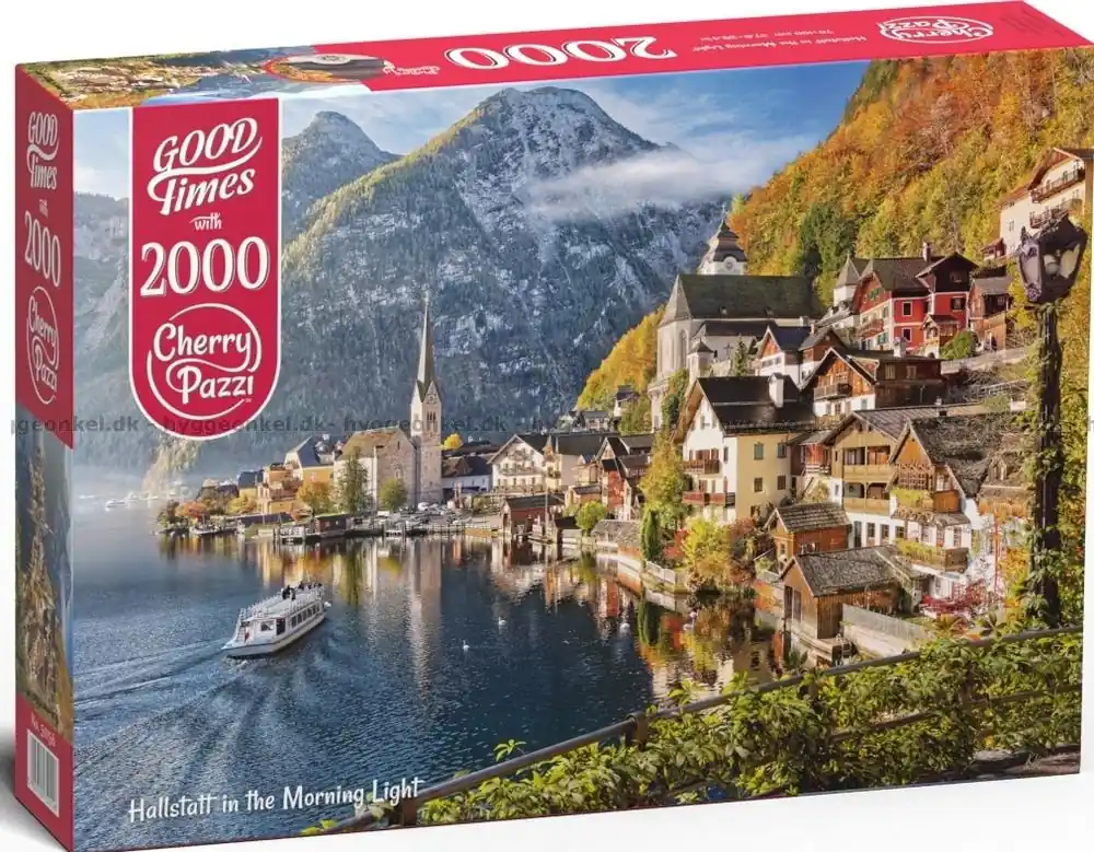 Österrike Hallstatt, 2000 bitar - Skynda dig