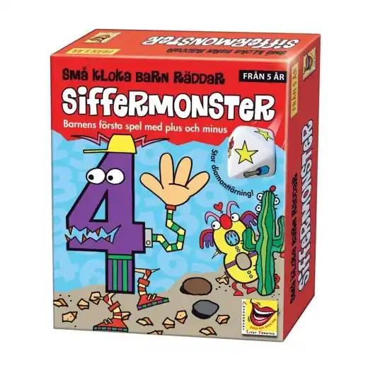 Små kloka barn räddar siffermonster | Slutrea