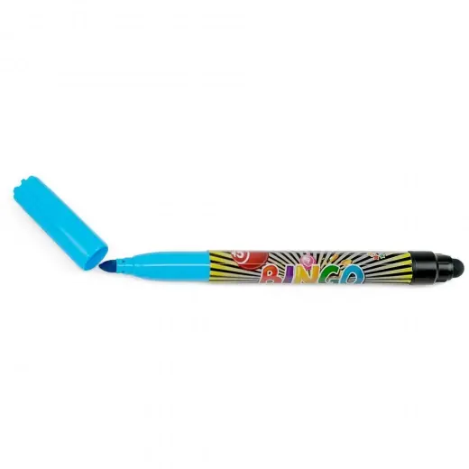 Bingopenna terminal / tusch 12-pack - blå | Superpris
