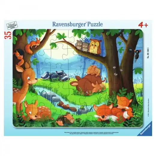 Köp online - Ravensburger Rampussel Sleeytime Animals 35 Bitar
