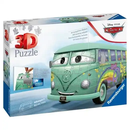 Bara denna vecka | Ravensburger 3D Pussel - Pixar Cars - 184 Bitar