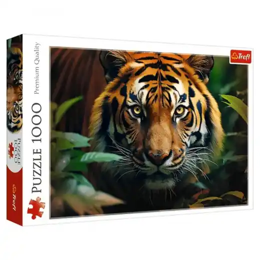 I lager | Trefl Pussel Wild Tiger 1000 Bitar