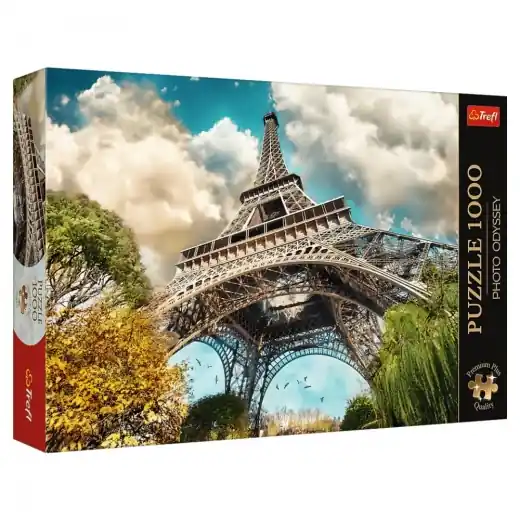 Trefl Pussel Eiffel Tower in Paris, France 1000 Bitar - Favorit