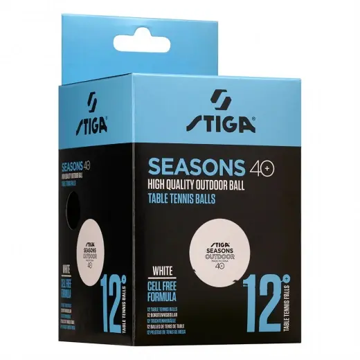 Stiga Seasons Outdoor 12-pack bollar - vita | I lager