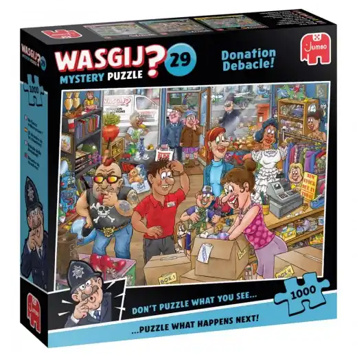 Wasgij? Mystery 29 - Donation Debacle! 1000 Bitar | Prissänkt