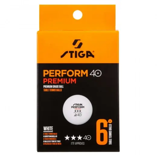 Stiga Perform Premium 40+ (6 st vita) | Kundernas favorit