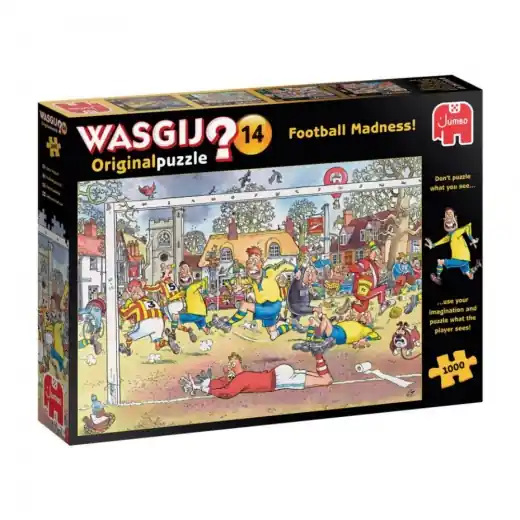 Wasgij? Original 14 - Football Madness! 1000 Bitar | Finns att beställa