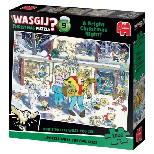 Beställ direkt | Wasgij? Christmas 9 - A Bright Christmas Night! 1000 Bitar