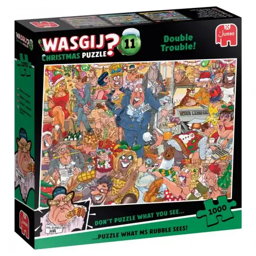Wasgij? Christmas 11 - Double Trouble! 1000 Bitar - Lågt pris
