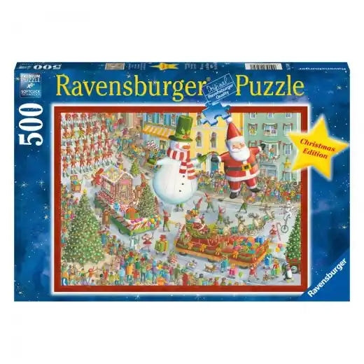 Ravensburger Pussel Här kommer julen! 500 Bitar - Ny produkt