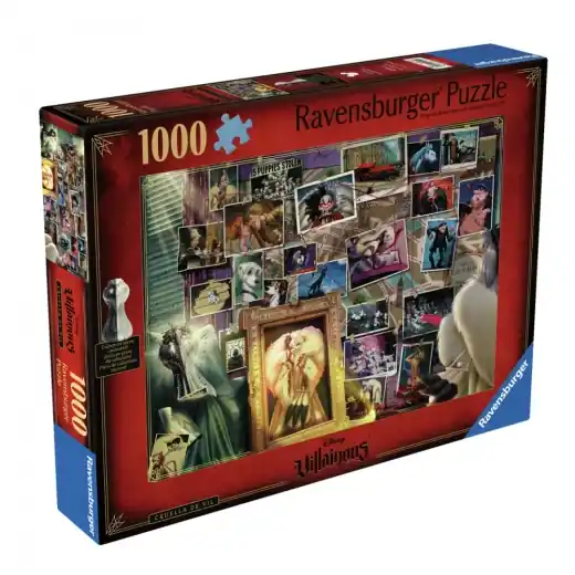 Ravensburger Pussel Villainous - Cruella de Vil 1000 Bitar | Nyhet