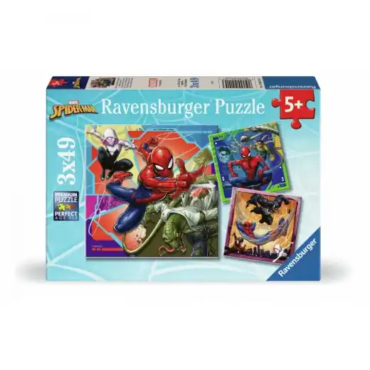 Ravensburger Pussel Marvel Spider Man 3x49 Bitar | Trygg betalning