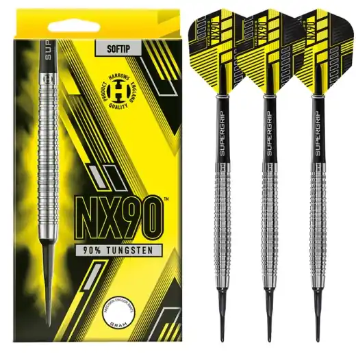 Harrows Darts Softtip NX90 90% 18 g | Hög kvalitet