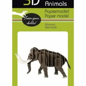 3D papperspussel, Mammut | Dagens erbjudande