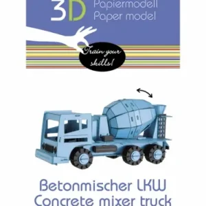 Handla online - 3D papperspussel, Cementblandare