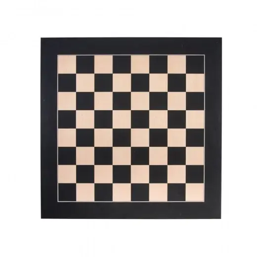 Premium - Longfield schackbräde Black Maple 50 mm