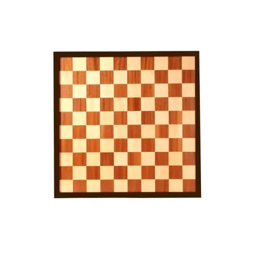 Lågt pris | Chess Checkers Board Walnut 47 cm