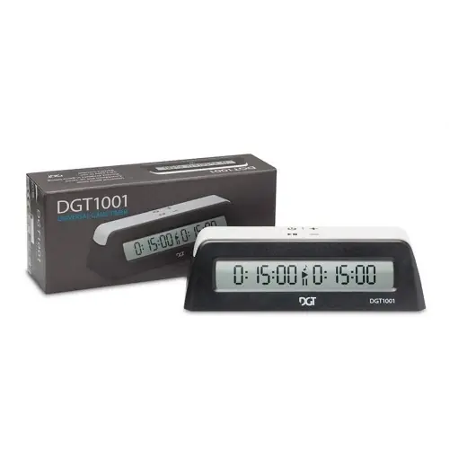 Kampanj | DGT1001 Black digital schackklocka