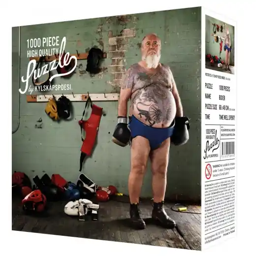 Begränsat lager - Kylskåpspoesi Pussel - Boxer 1000 Bitar
