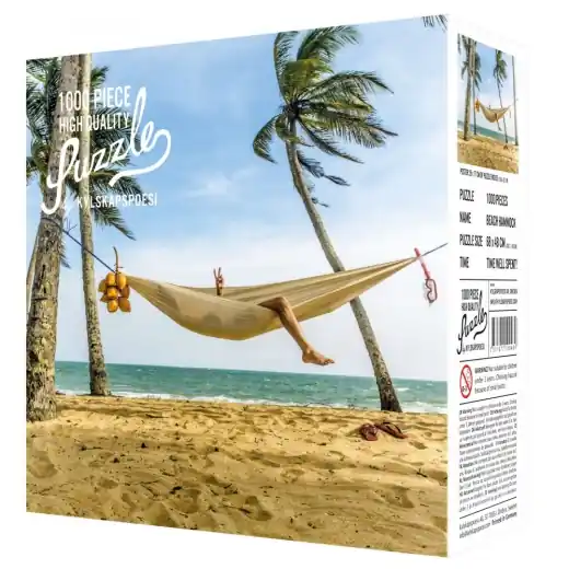 Kampanjen går snart ut | Kylskåpspoesi Pussel - Beach Hammock 1000 Bitar
