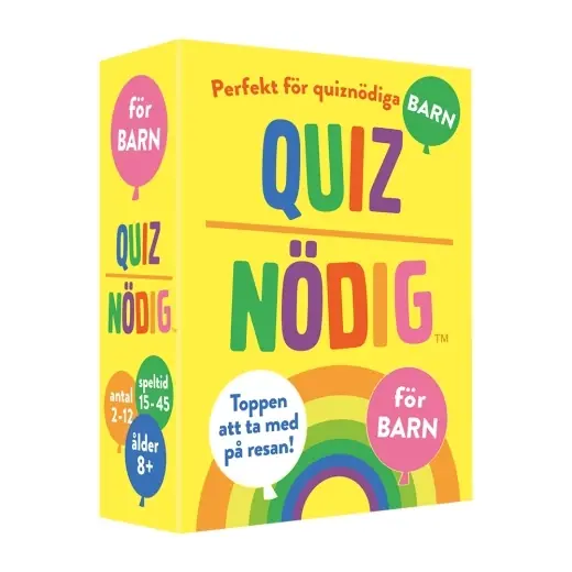 Mycket populär | Quiznödig - för barn