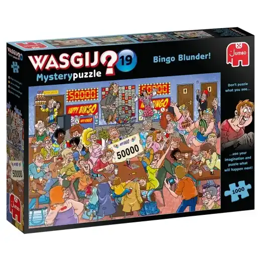 Wasgij? Mystery 19 - Bingo Blunder! 1000 Bitar - Köp idag
