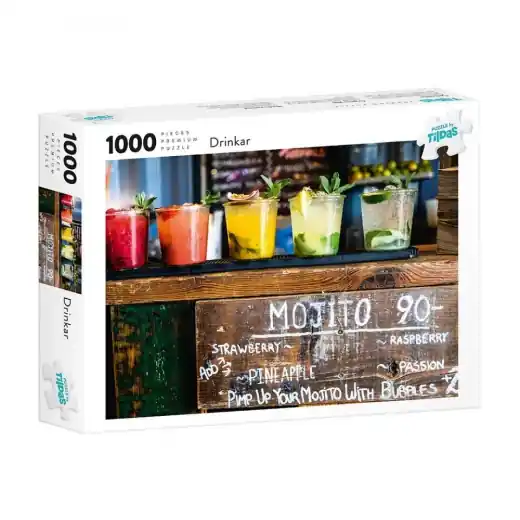Outlet - Tildas Pussel Drinkar 1000 Bitar