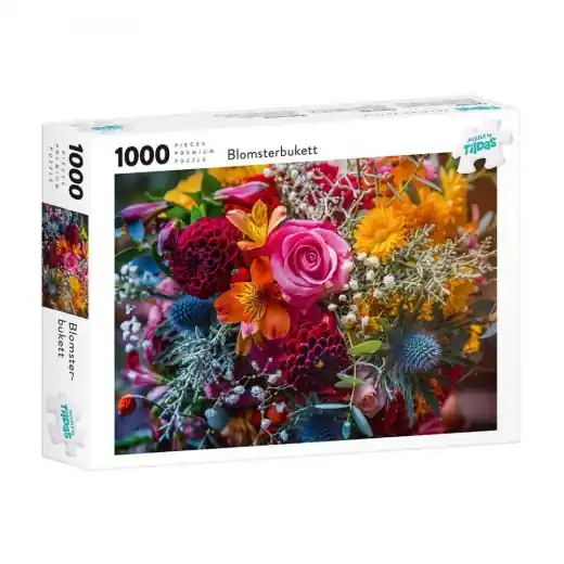 Försäljningssuccé | Tildas Pussel Blomsterbukett 1000 Bitar