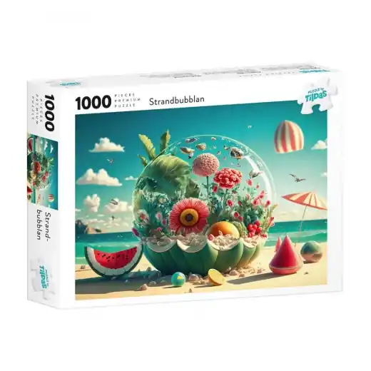 Bästa pris - Tildas Pussel Strandbubblan 1000 Bitar