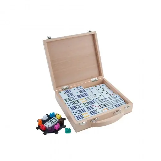 Mexican Train Wood Case - Hög kvalitet