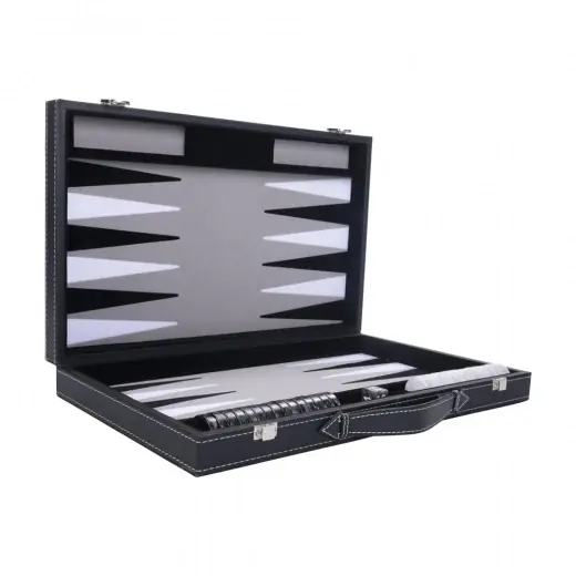 Longfield Backgammon Medium Grey | Nyhet i sortimentet