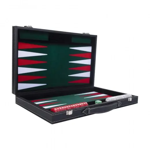 Longfield Backgammon Medium Green | Mycket uppskattad