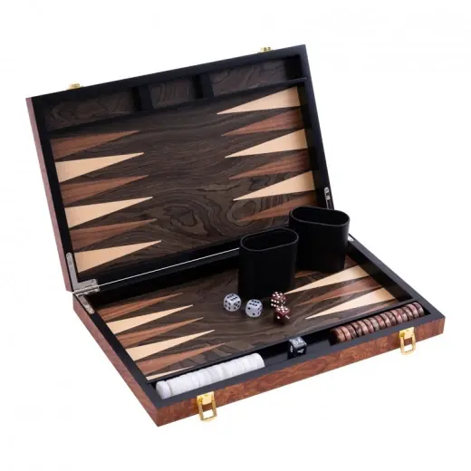 Longfield Backgammon Medium Rosewood - Precis inkommet