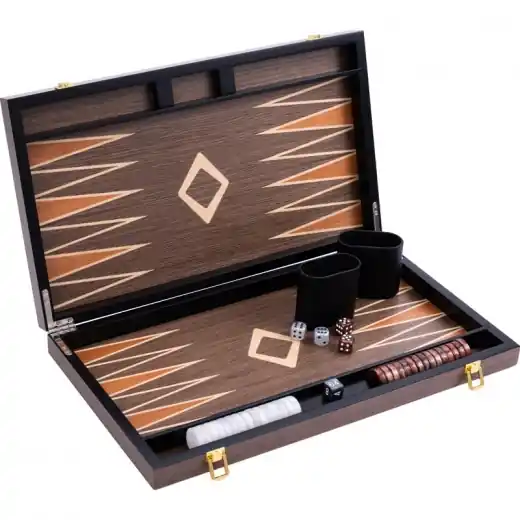Kampanjen går snart ut | Longfield Backgammon Large Walnut